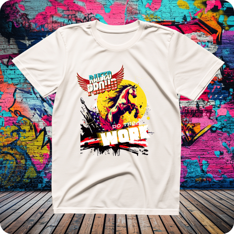 "Do The Work" Stallion Ultra Cotton Tee
