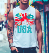 Raised Proud USA Tank - Classic Collection
