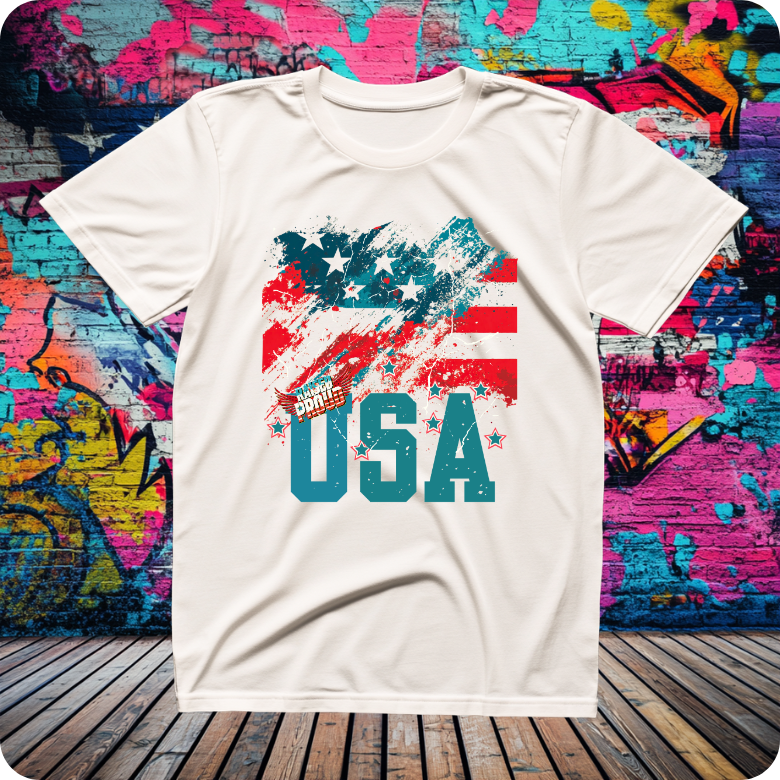 USA #2 Ultra Cotton Tee