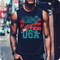Raised Proud USA Tank - Classic Collection