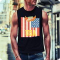 Raised Proud USA Flag Tank -  Classic Collection