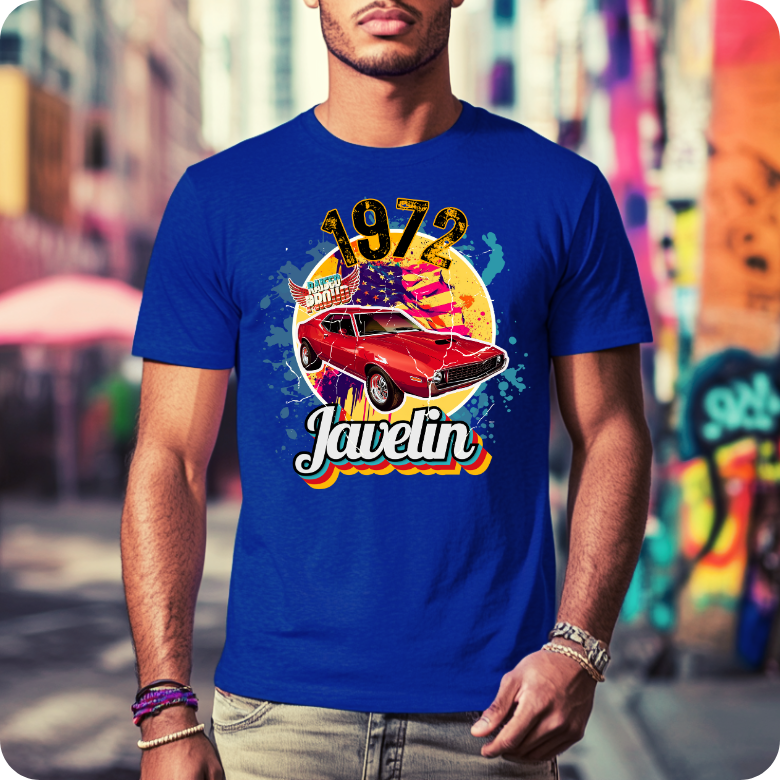 Raised Proud 1972 Javelin T-Shirt - Muscle Collection