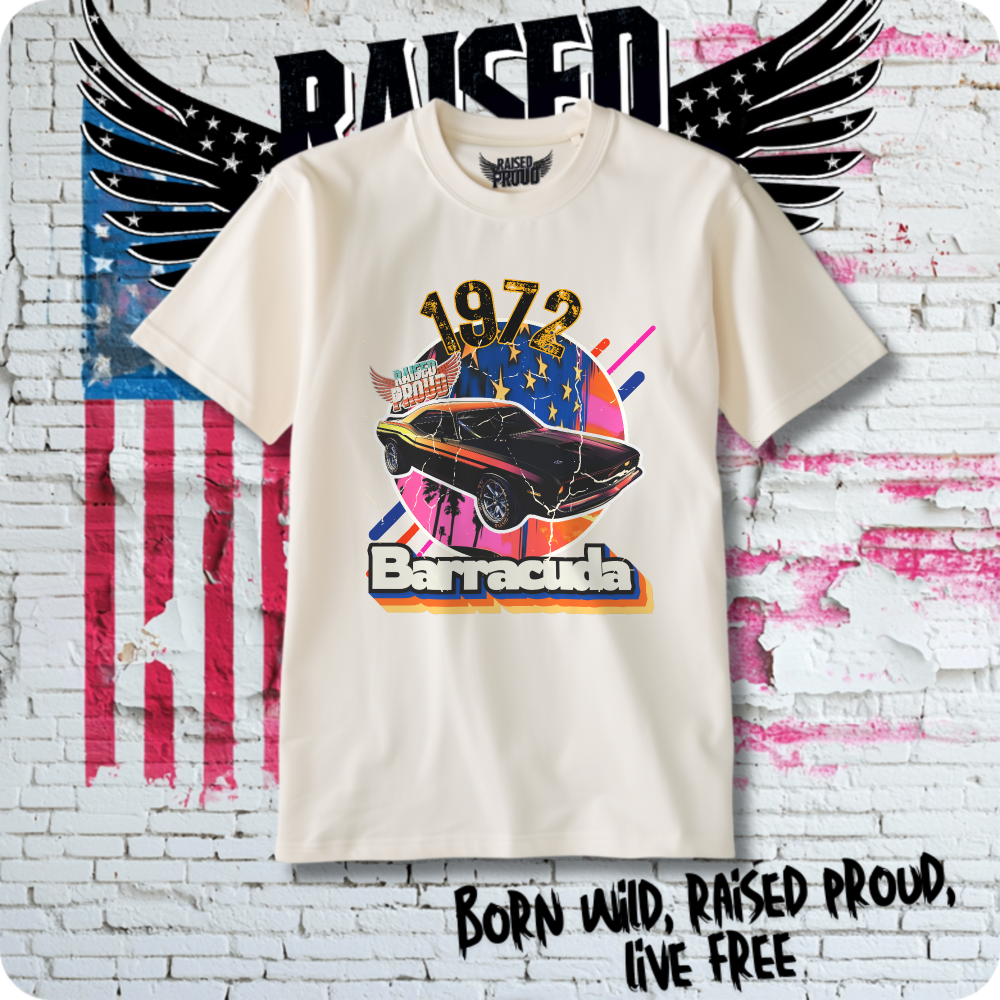 Highway Predator '72 — American Muscle Heavy Cotton T-Shirt