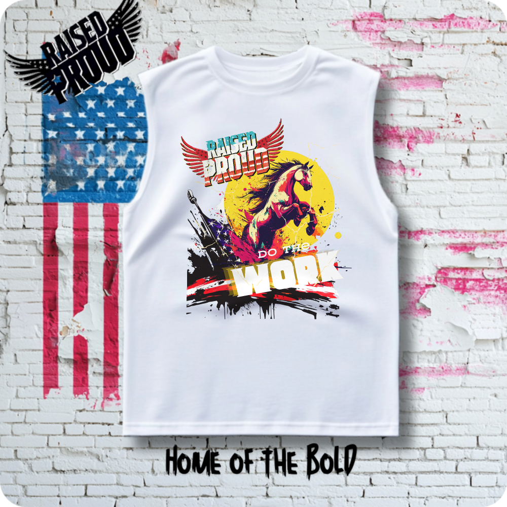 "Do the Work" Stallion Tank Top