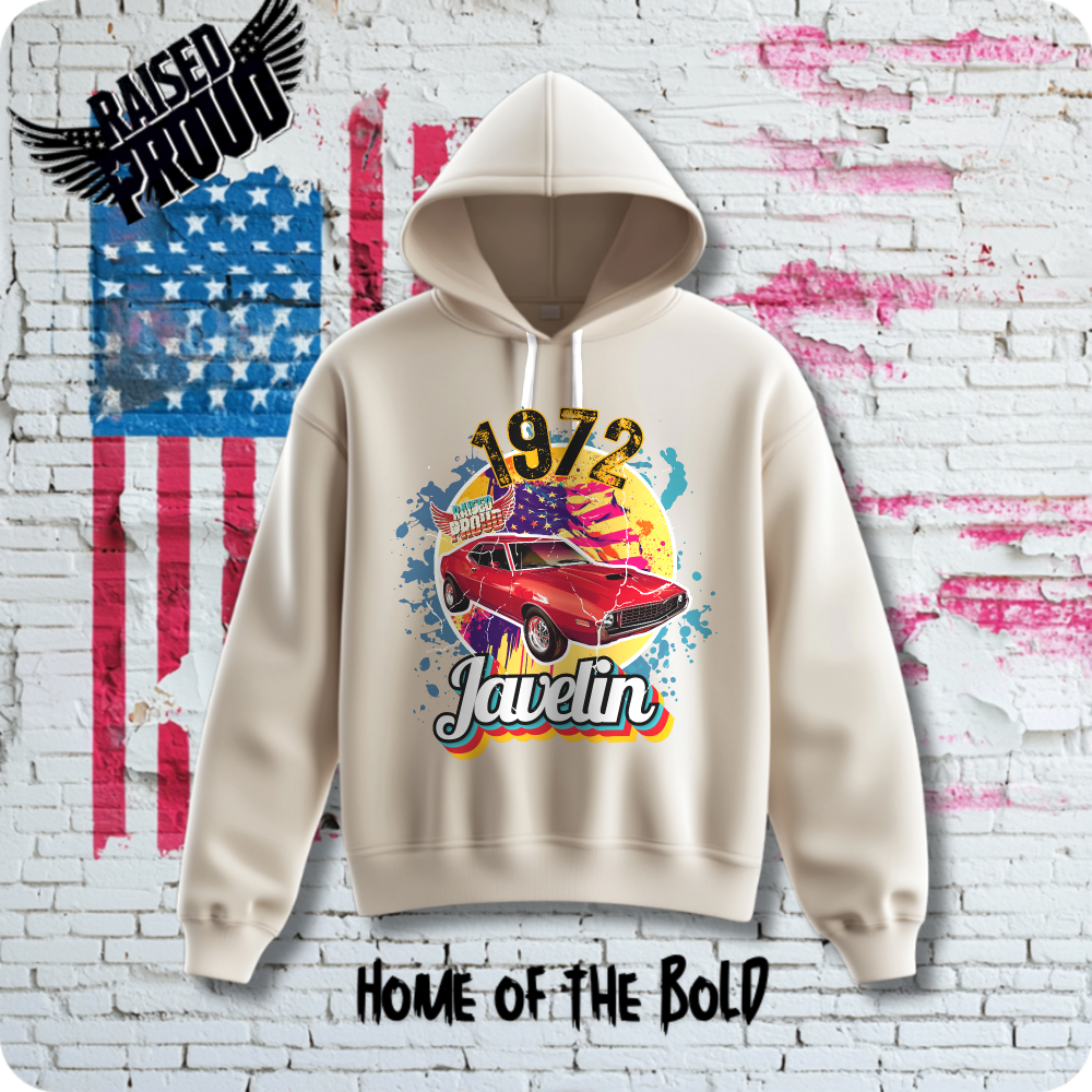 Highway Outlaw '72 — American Hooded Sweatshirt