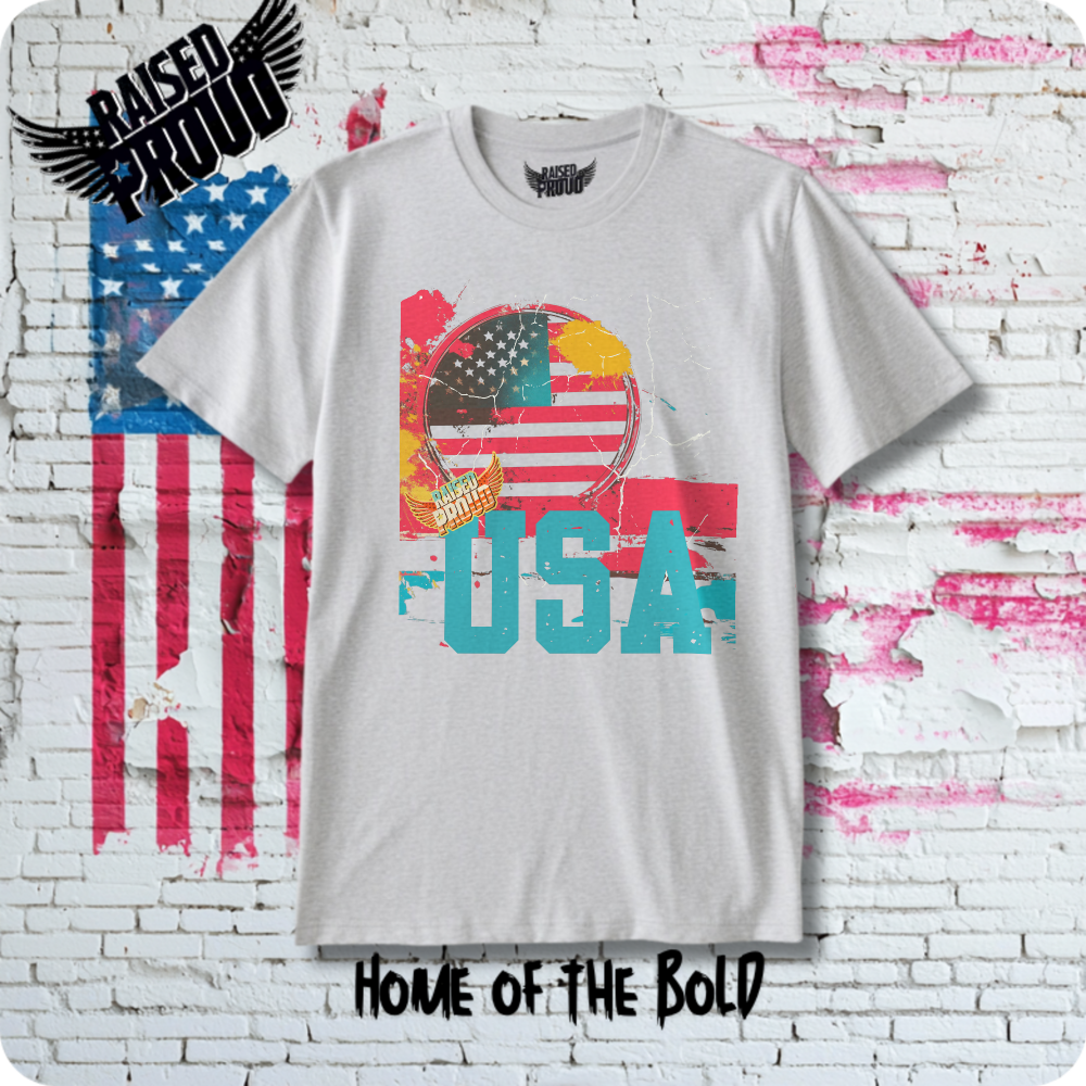 USA #3 Heavy Cotton T-Shirt