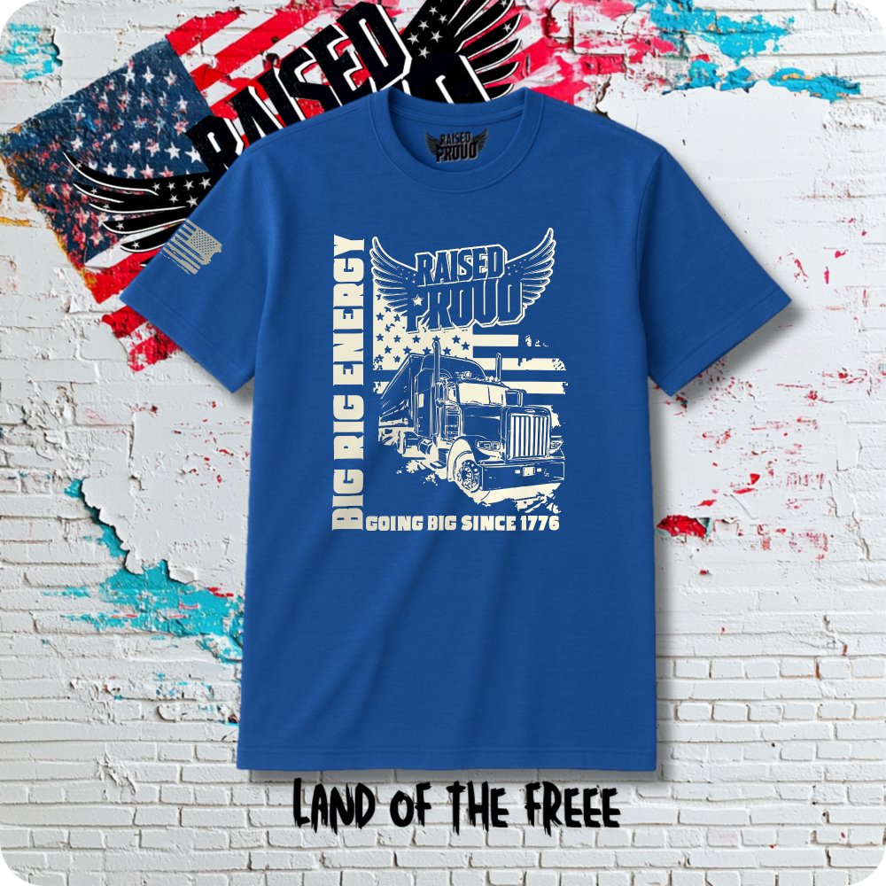 Big Rig Energy | Heavy Cotton T-Shirt