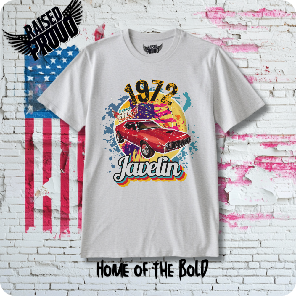 Highway Outlaw '72 — American Muscle Tee Heavy Cotton T-Shirt